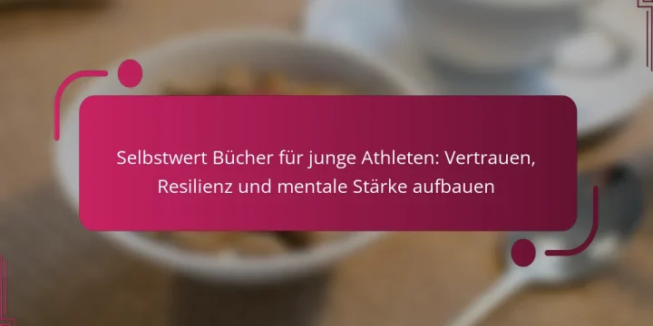 Selbstwert Bücher für junge Athleten: Vertrauen, Resilienz und mentale Stärke aufbauen